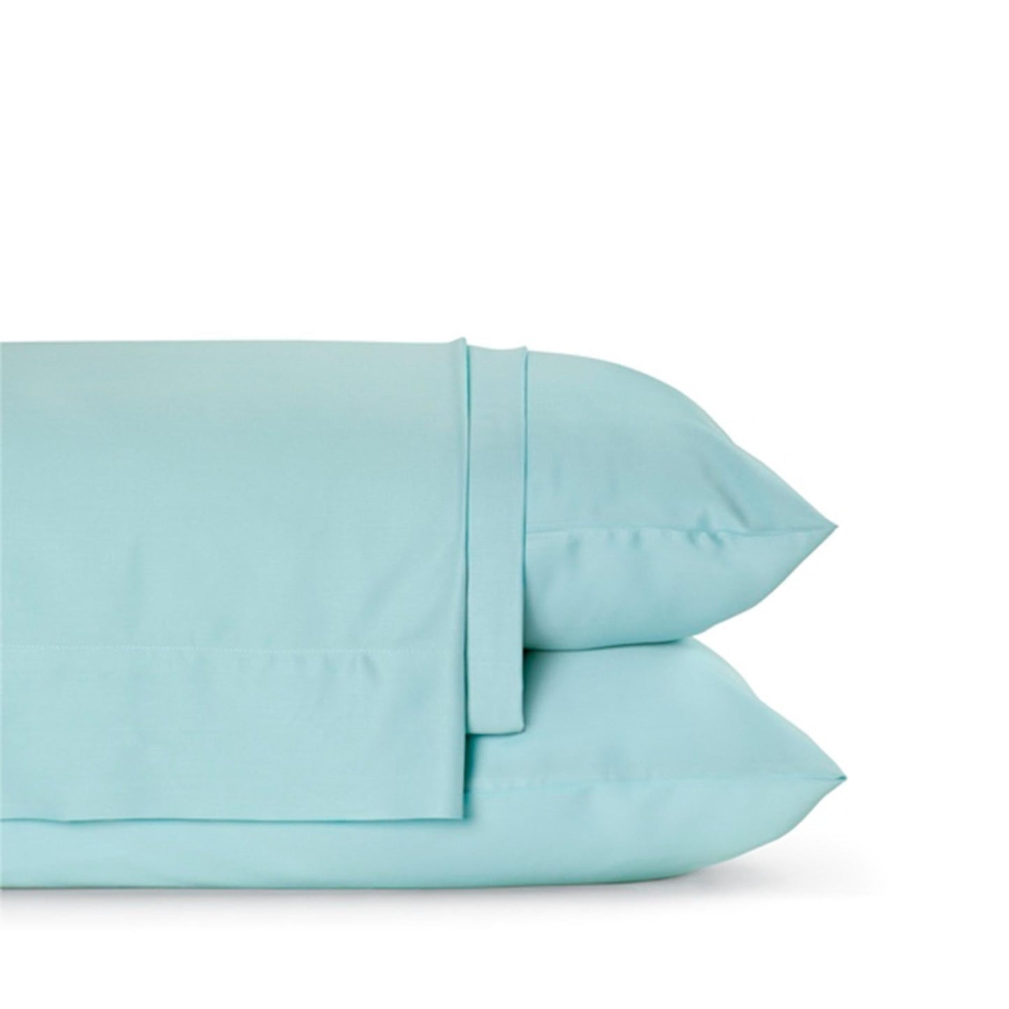 Bamboo viscose fitted sheet corner showing deep pocket elastic and 16-inch mattress accommodation