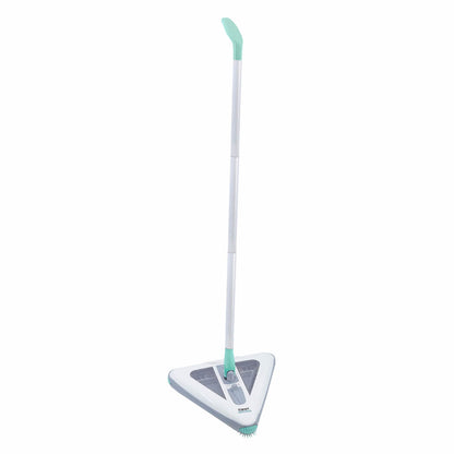 Zippi Sweeper cordless electric floor cleaner standing upright showing full profile view